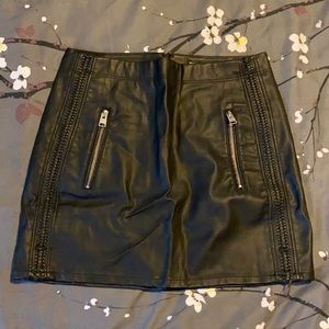 Express Women leather skirt